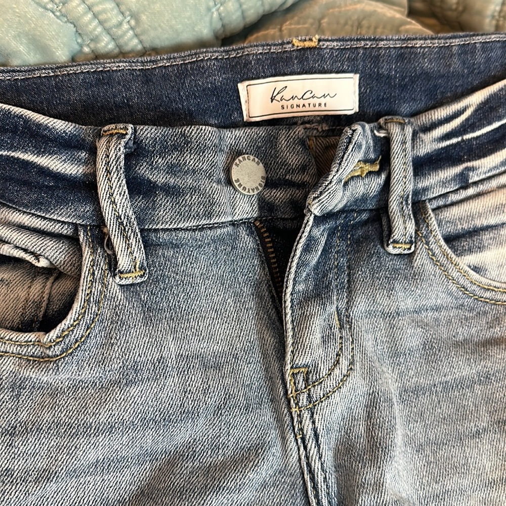 Kancan low rise ankle skinny jeans never worn size 24